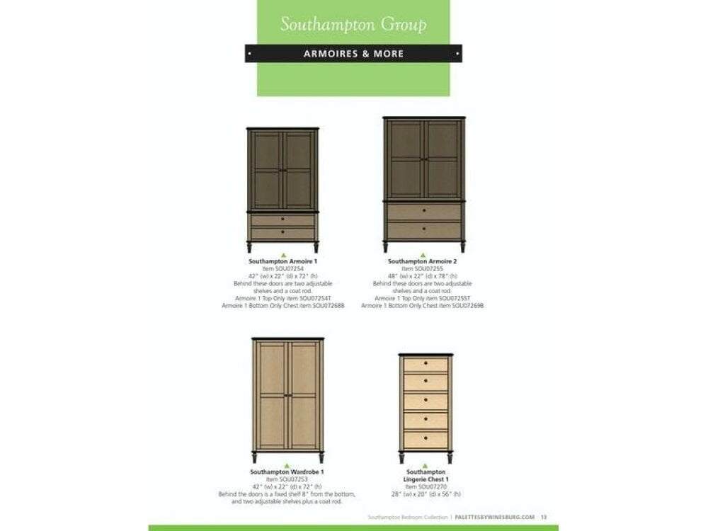 Southampton Armoire - Image 2