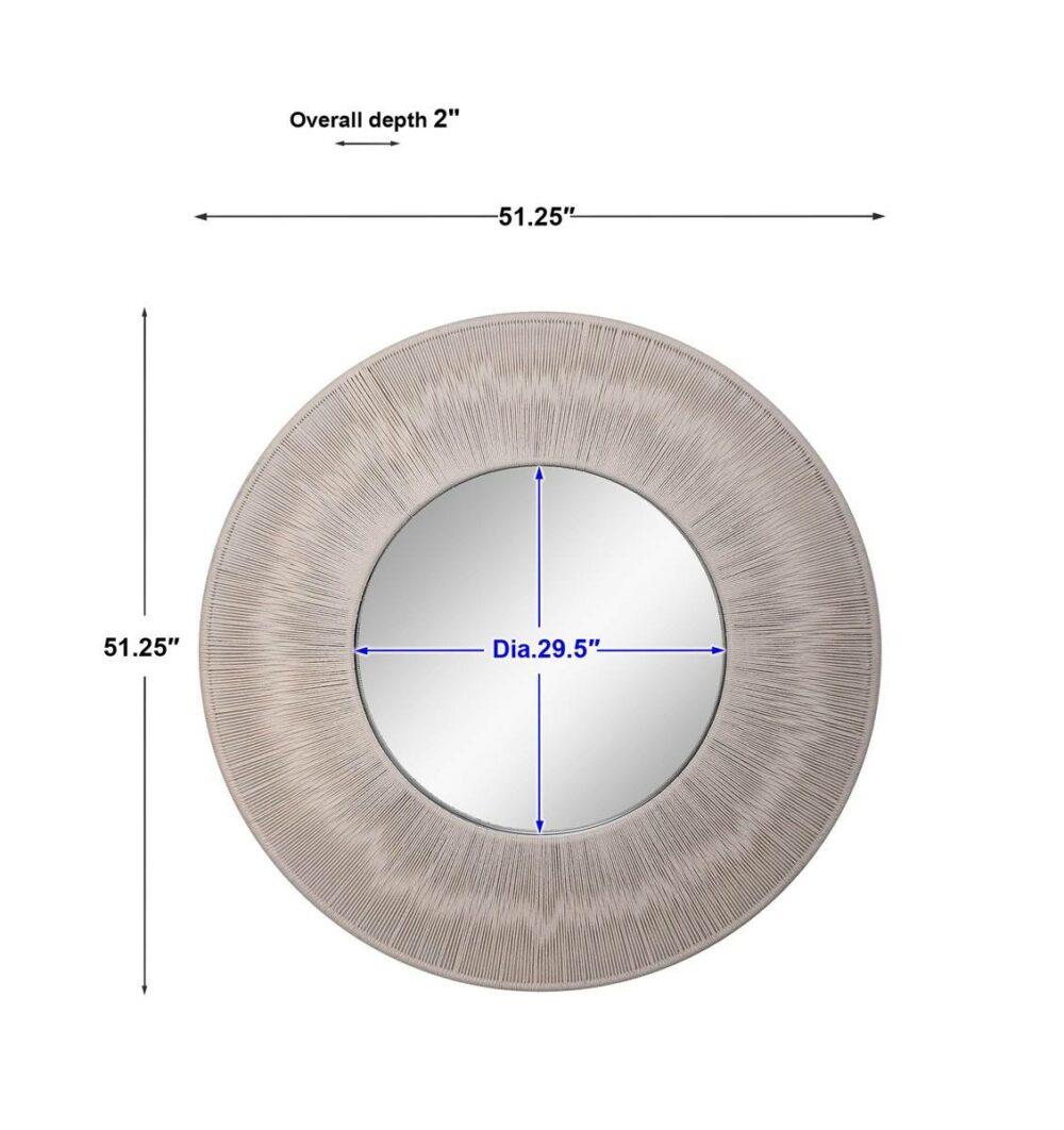 Sailors Knot Round Mirror - Image 4