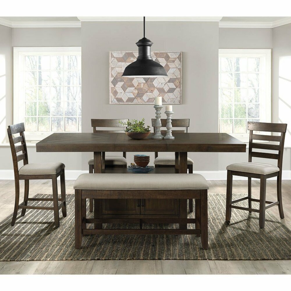 Colorado Counter Height Dining Set w/ Bench - Image 2