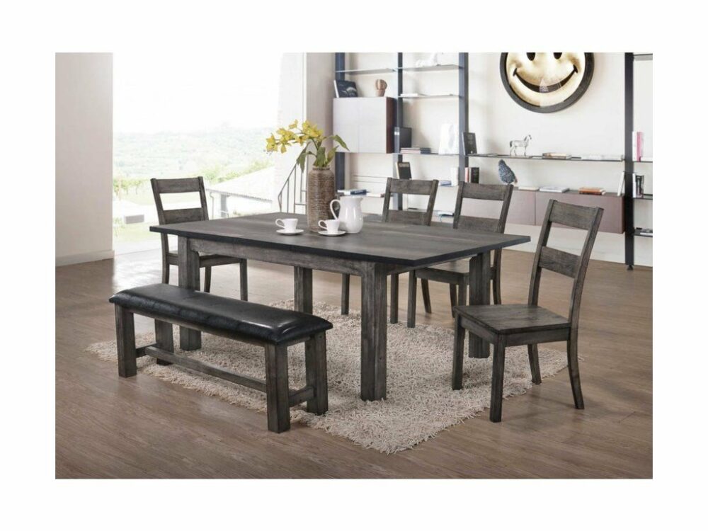 Nathan Dining Bench with Upholstered Seat - Image 2