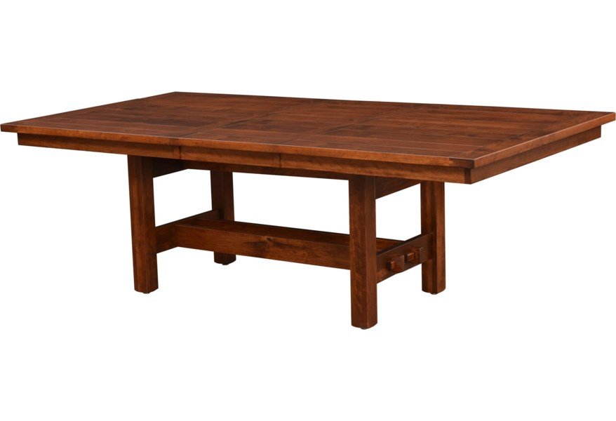 Sutter Mills 1 Leaf Trestle Table