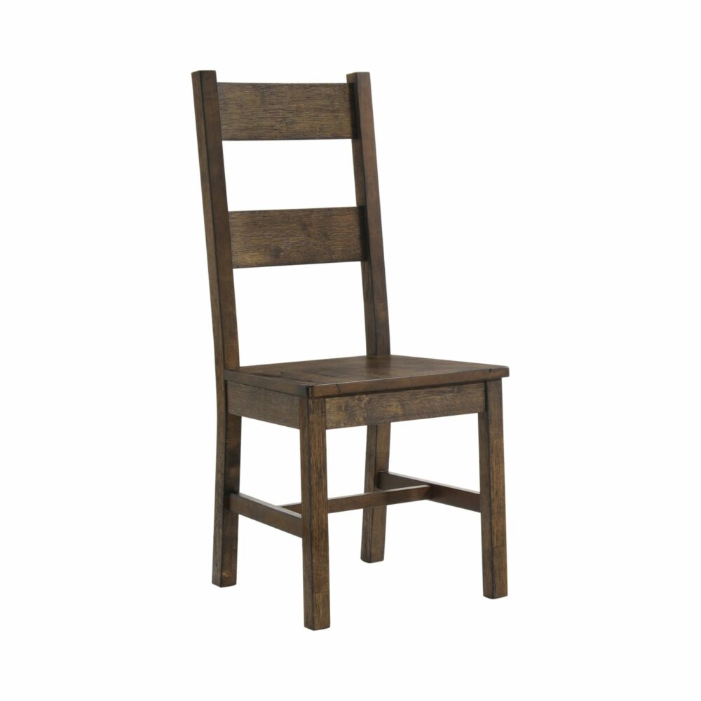 Coleman Dining Side Chairs Rustic Golden Brown (Set Of 2)