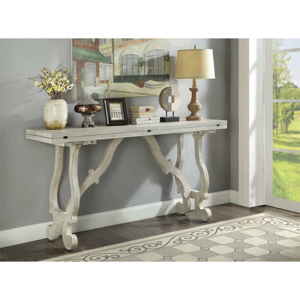 22523  Flip Top Console Table - Image 4