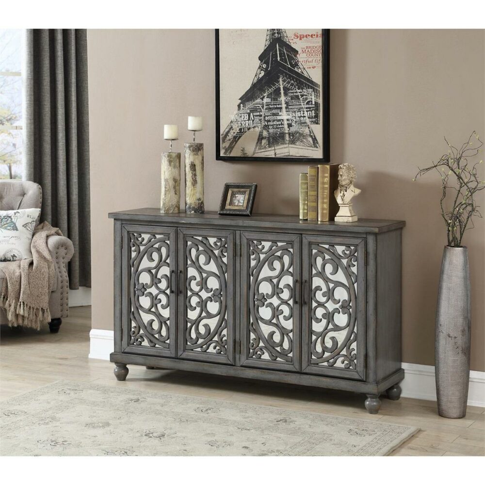 30474 4 Door Credenza - Image 4