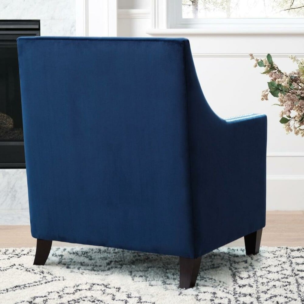 Valentina Accent Chair, Navy - Image 3