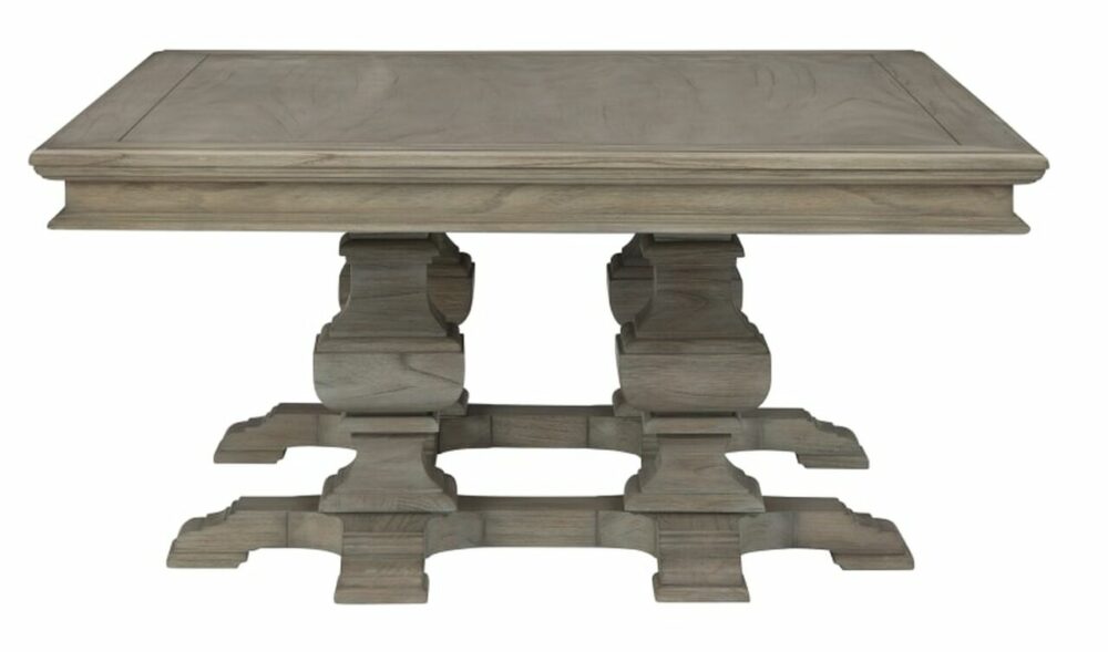 Wellington Estates Rectangular Pedestal Coffee Table - Image 3