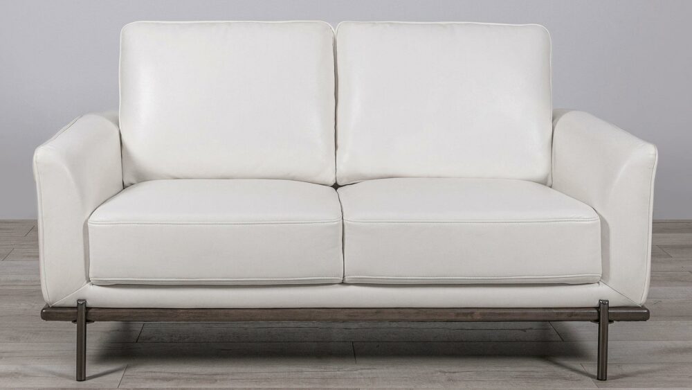 Blanche White Loveseat