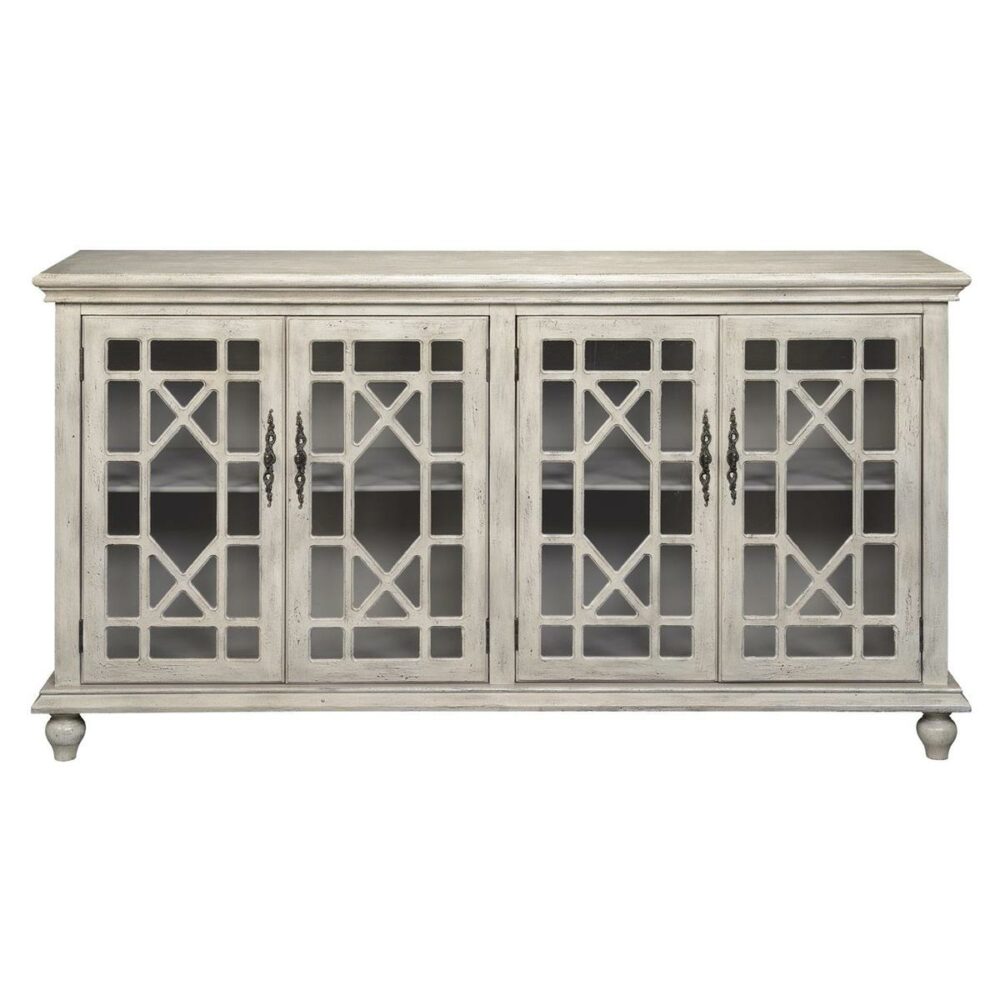 4 Door Media Credenza
