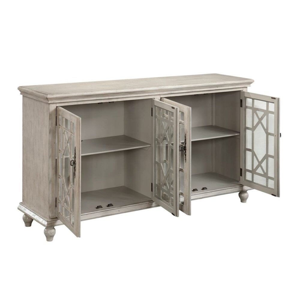 4 Door Media Credenza - Image 3