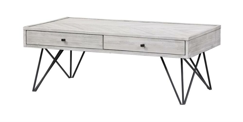 Aspen Court Two Drawer Cocktail Table