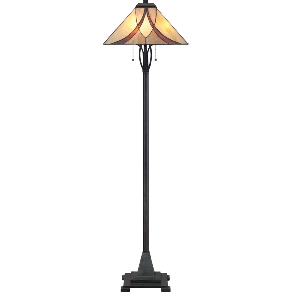 Asheville 60 inch 100 watt Valiant Bronze Floor Lamp - Image 2