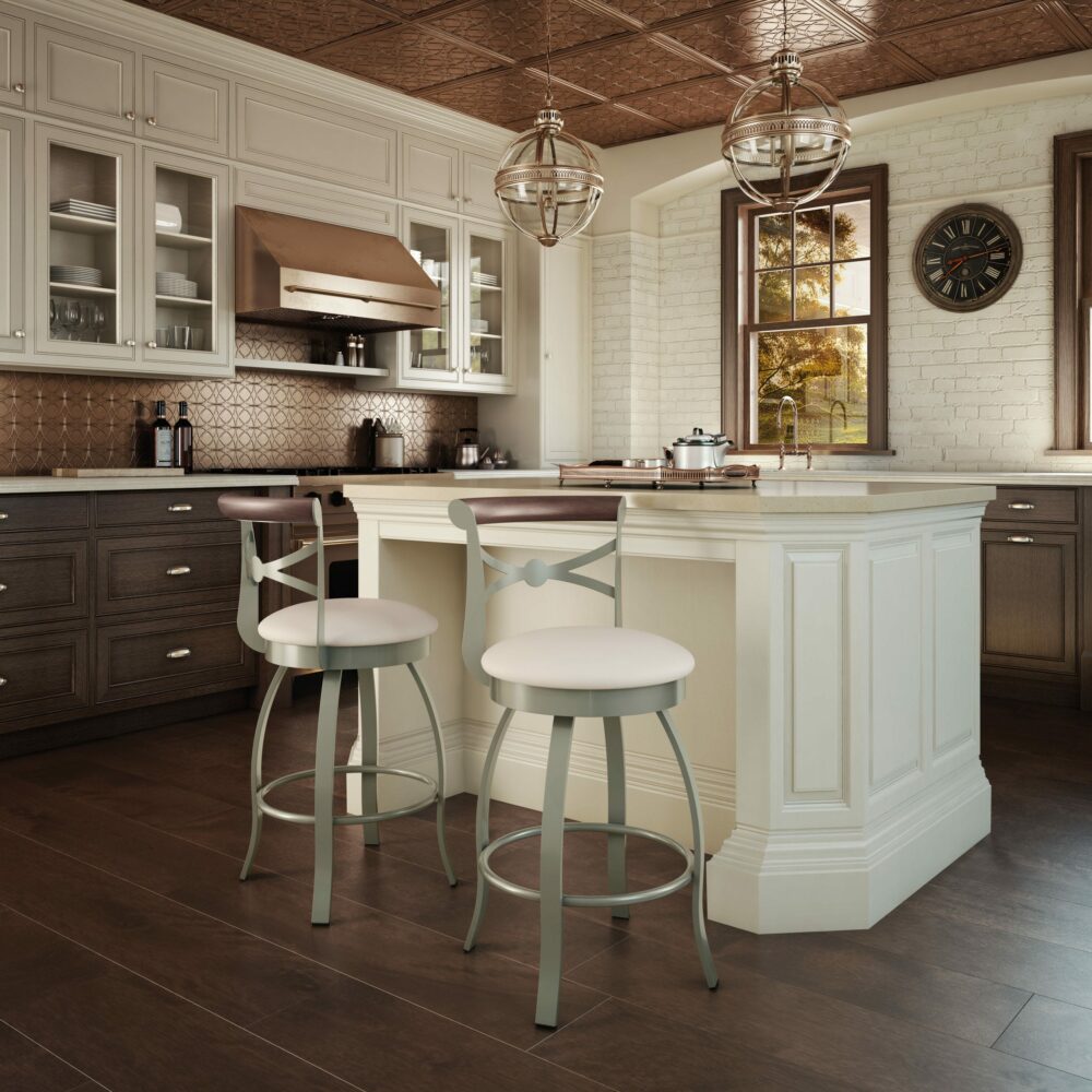 Bourbon Swivel Stool - Image 2