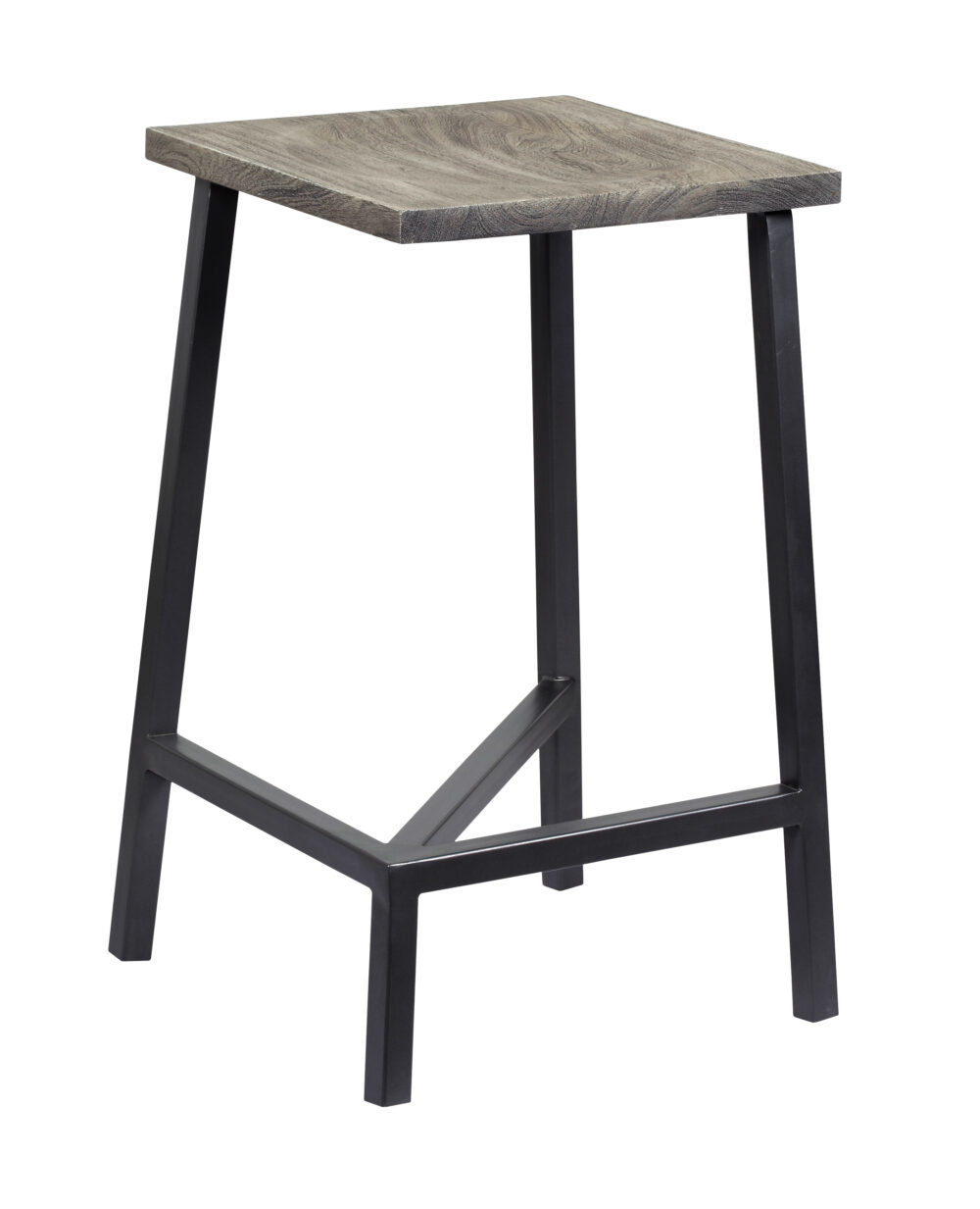 Counter Height Barstool Gunmetal