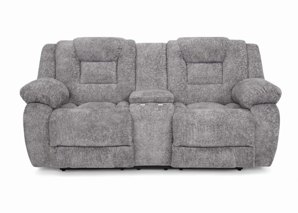Hayworth Reclining Console Loveseat w/ Storage/Cupholders