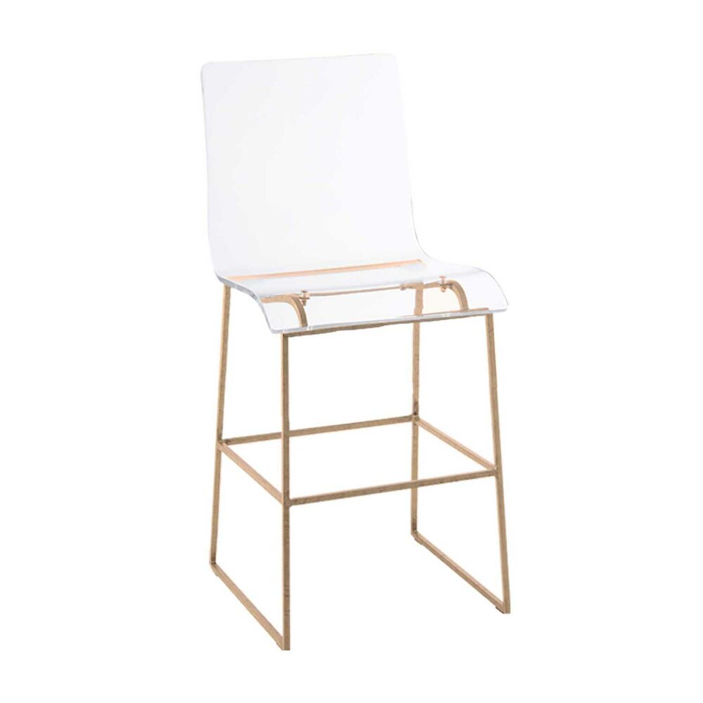 King 24.75 Counter Height Stool - Gold