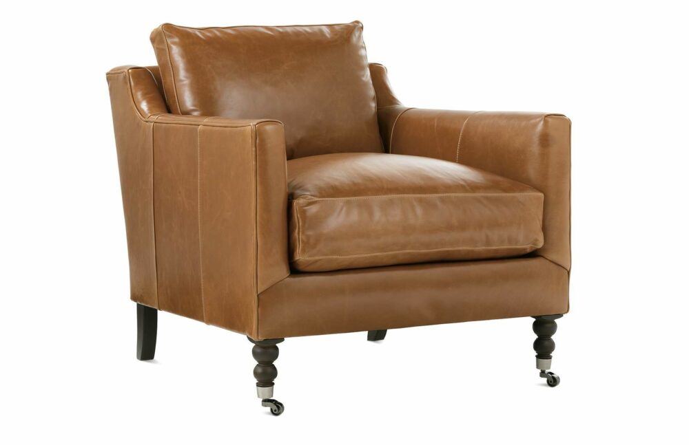 Madeline Leather Chair - Image 2