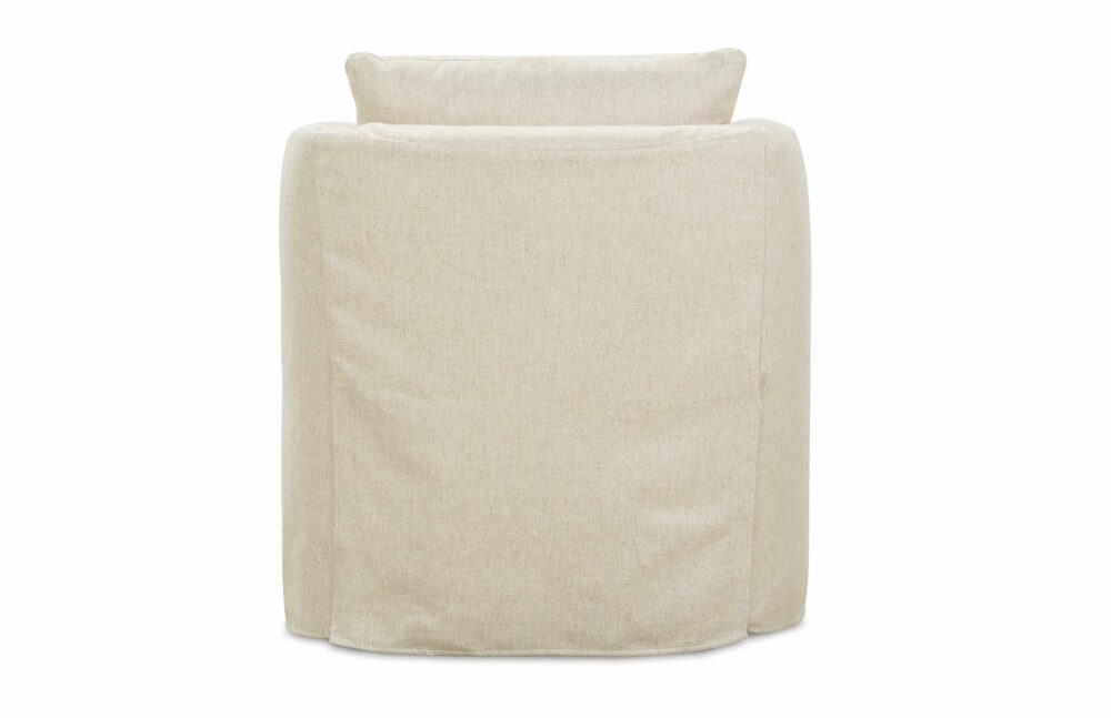 Rothko Slipcover Swivel Chair - Image 3