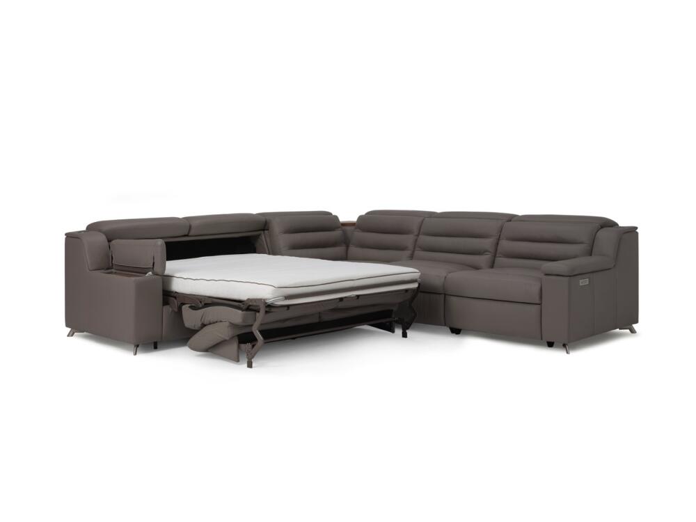 Lotus Double Power Reclining Sectional - Image 2