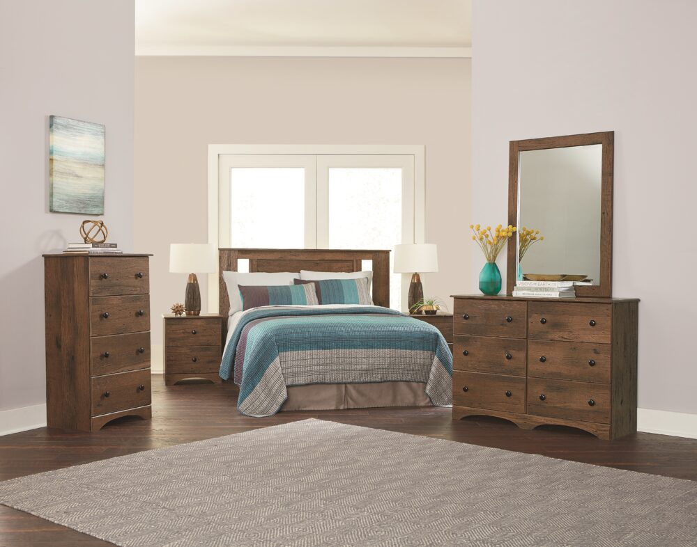 Aspen Oak 5-Drawer Chest - Image 2