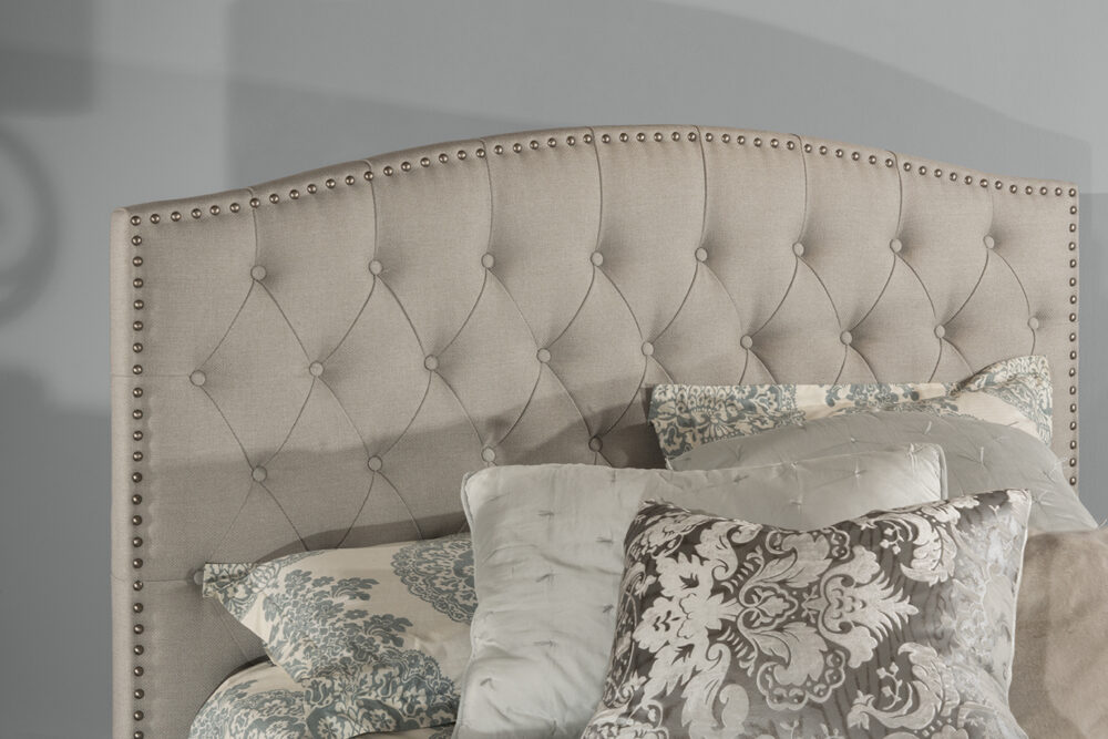 Lila Queen Headboard in Dove Gray - Image 2
