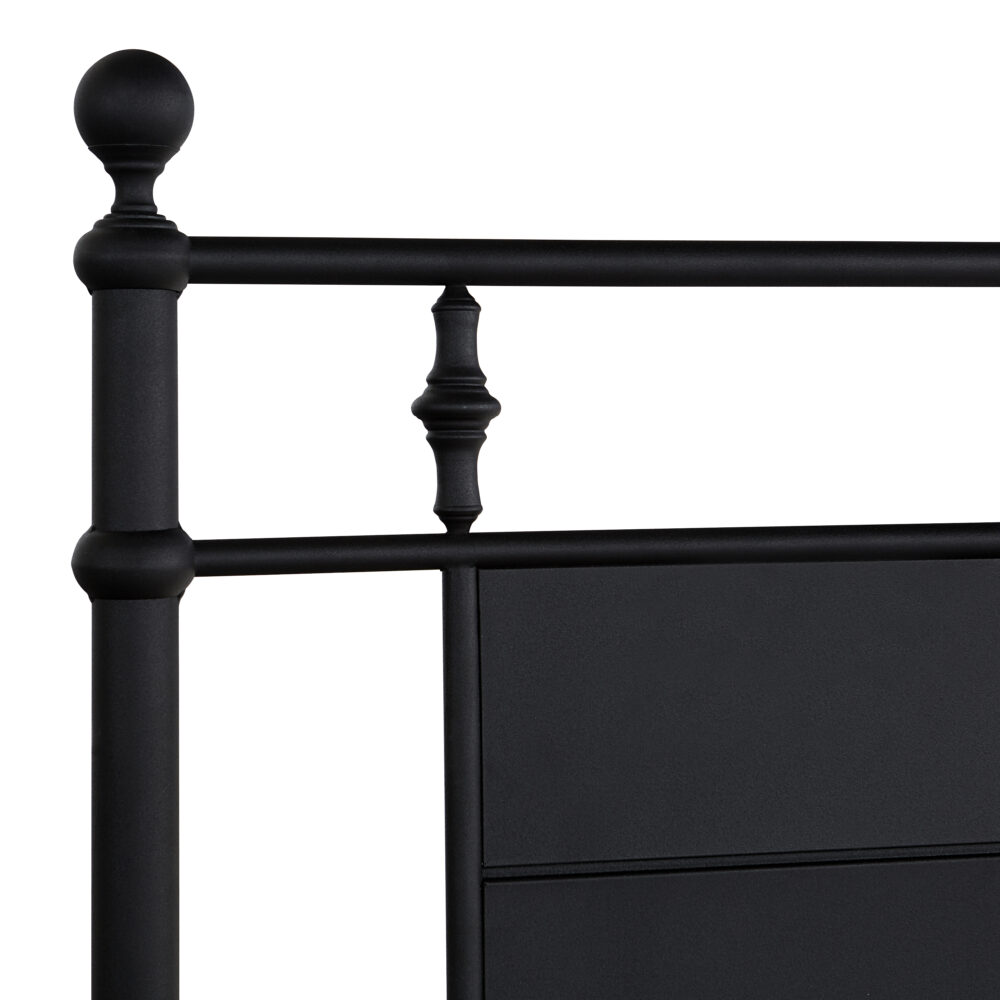 Barton King Headboard in Black