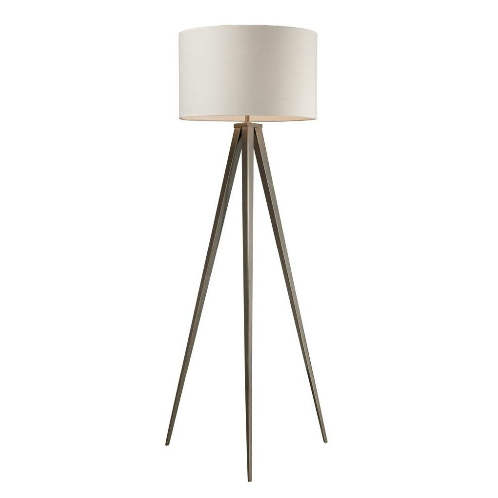 Salford 61'' High 1-Light Floor Lamp - Satin Nickel - Elk Lighting D2121