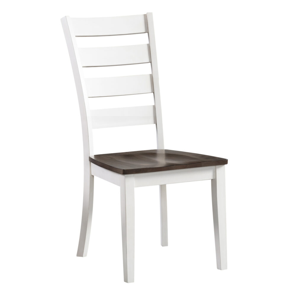 Kona Ladder Chair in Gray and White
