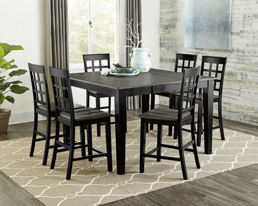 Salem Counter Table and 4 Stools