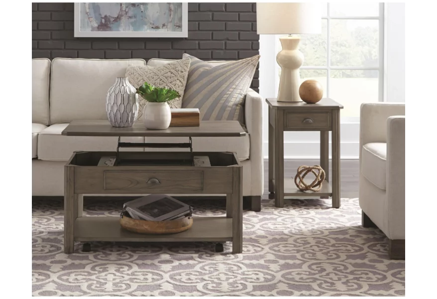 2114 Rectangular End Table - Image 2