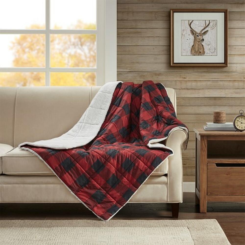 Linden Oversized Softspun Down Alternative Throw - Image 2