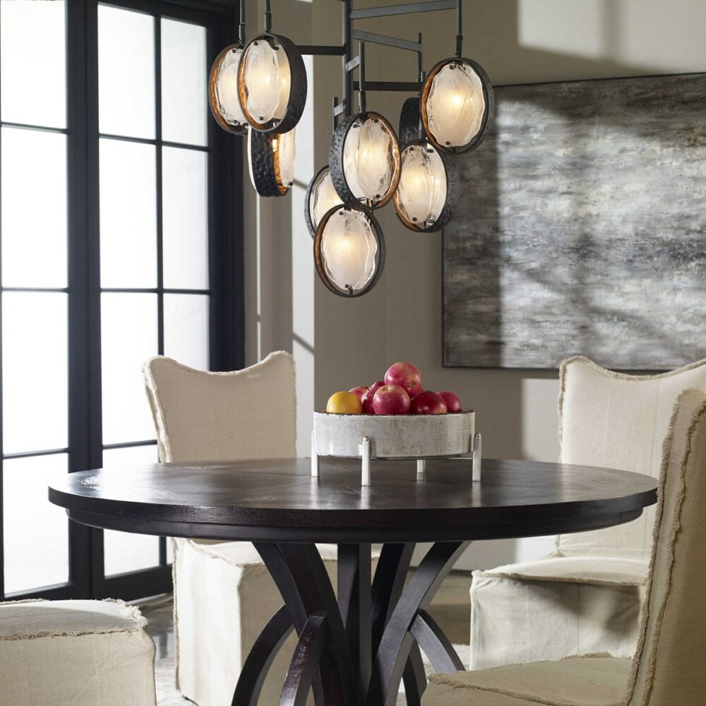 Maxin 9 Light Chandelier - Image 4