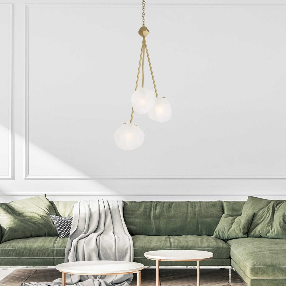 Geodesic 3 Light Pendant - Image 7