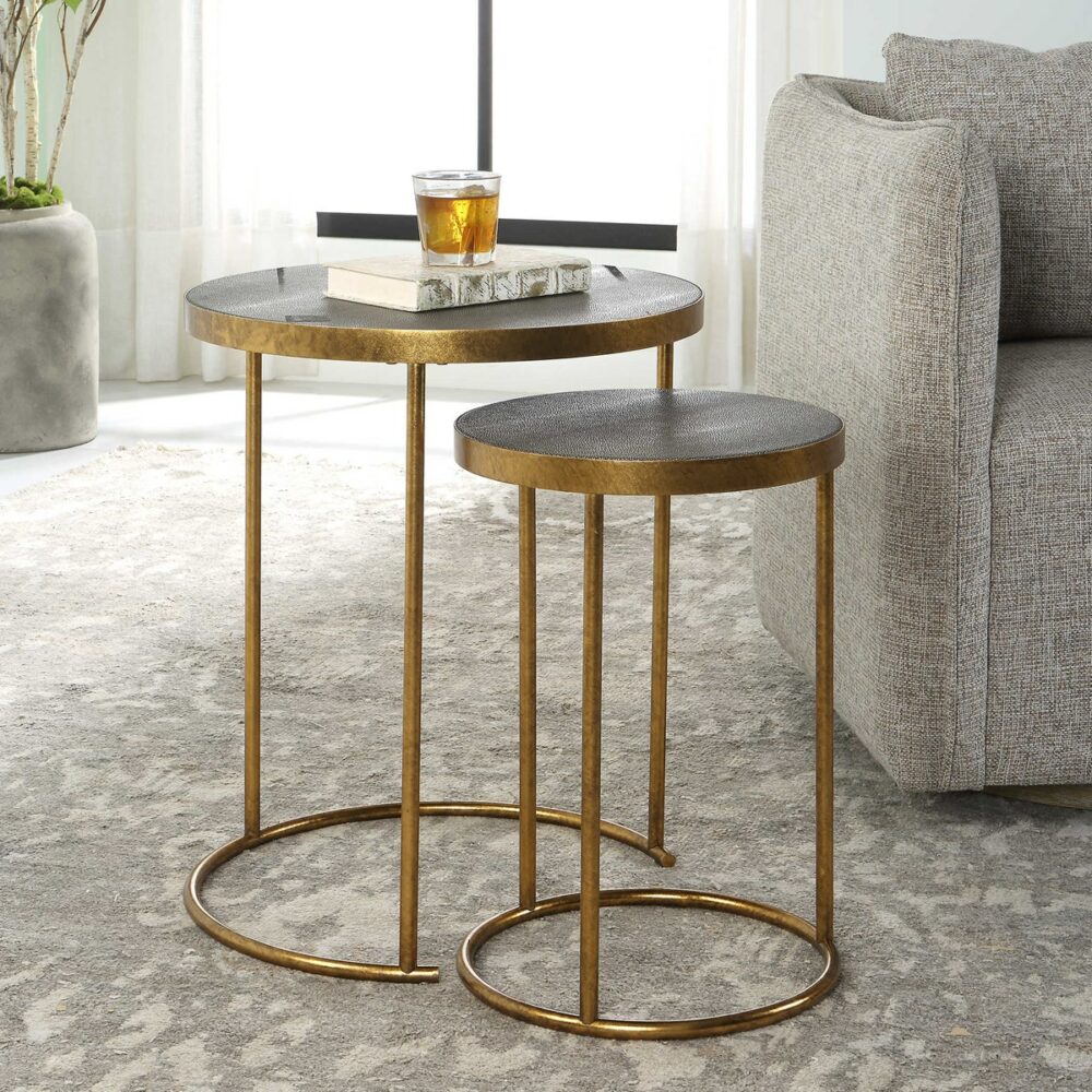 Aragon Nesting Tables, S/2 - Image 7