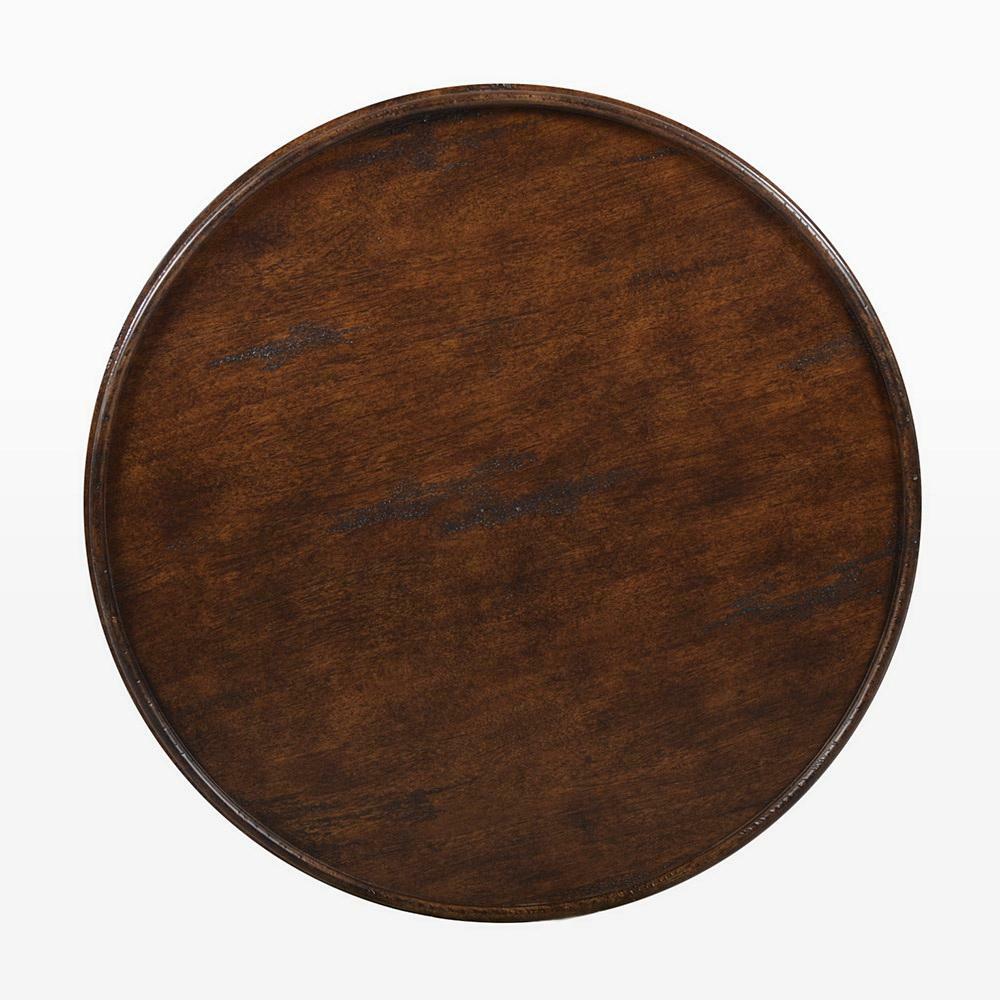 Country Round End Table - Image 2
