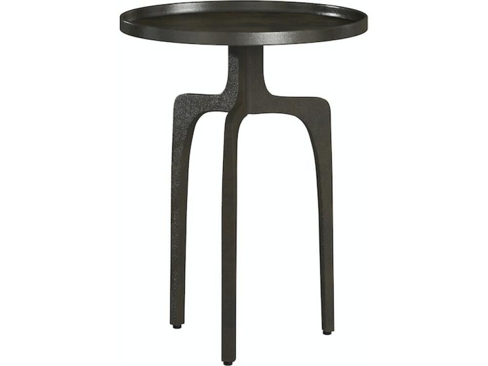 Mid-Mod Aluminum Accent Table - Image 4