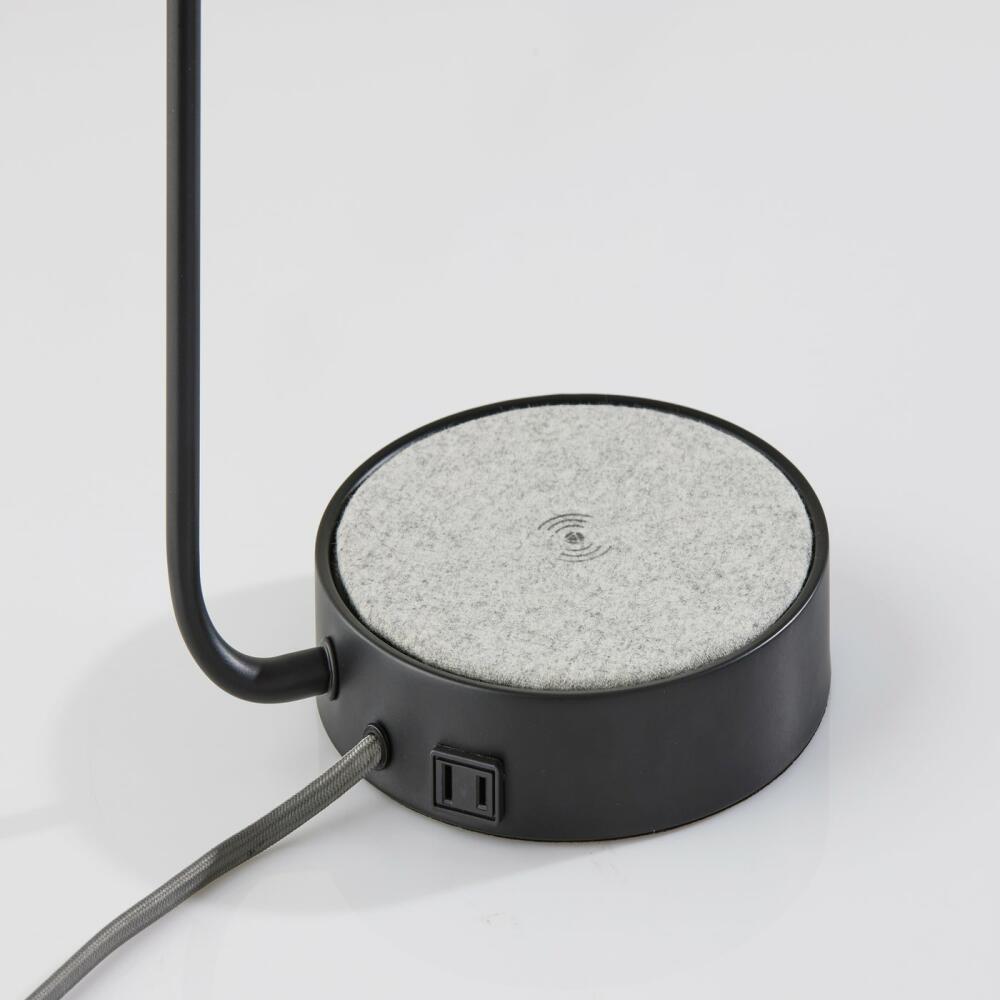 Brooks Adesso LightingCharge Desk Lamp-Black - Image 4