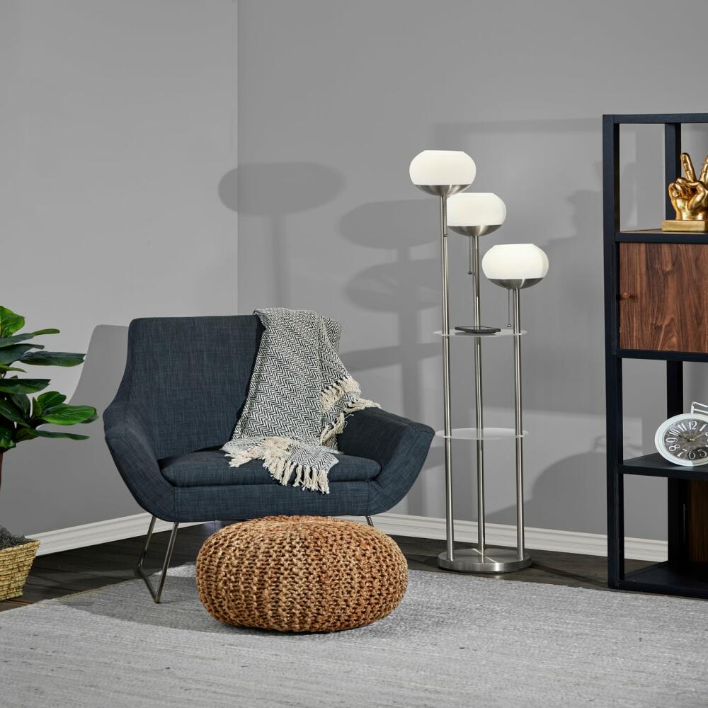 Bianca Shelf Floor Lamp- Steel - Image 2
