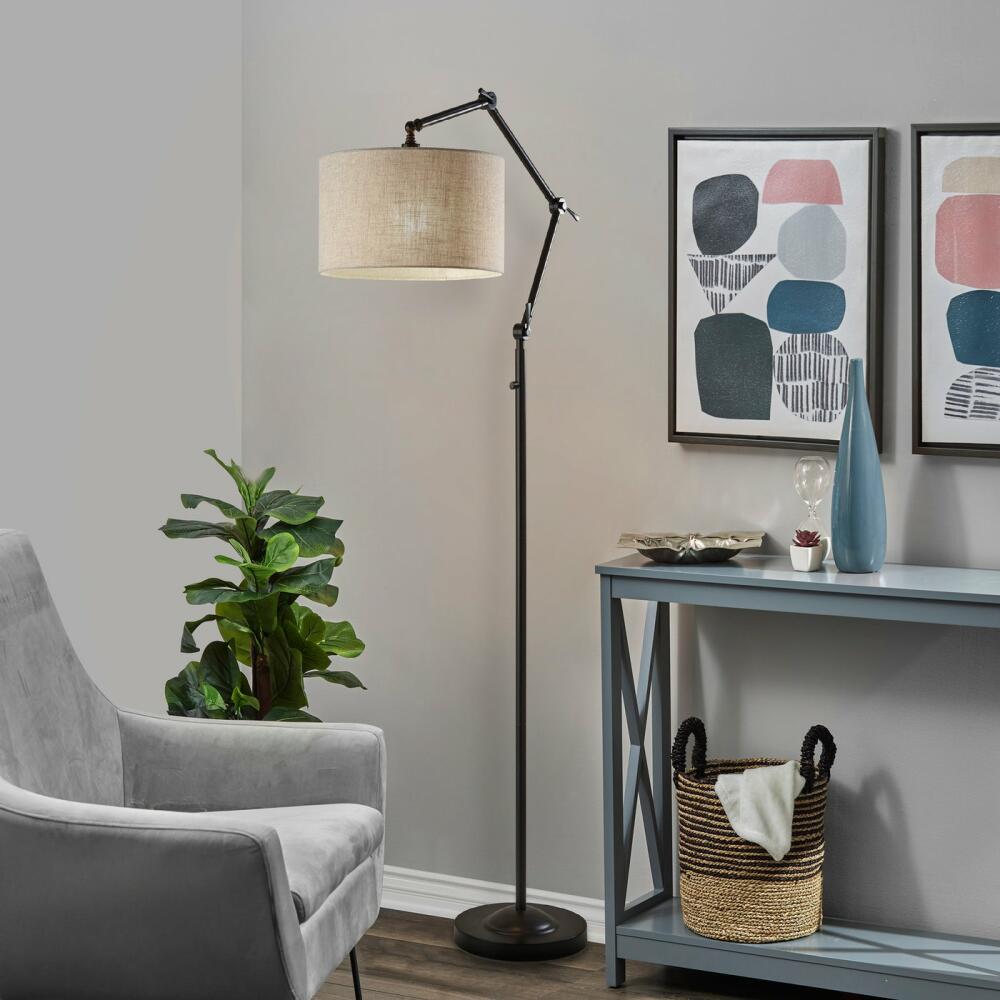 Willard Floor Lamp-Antique Bronze - Image 2
