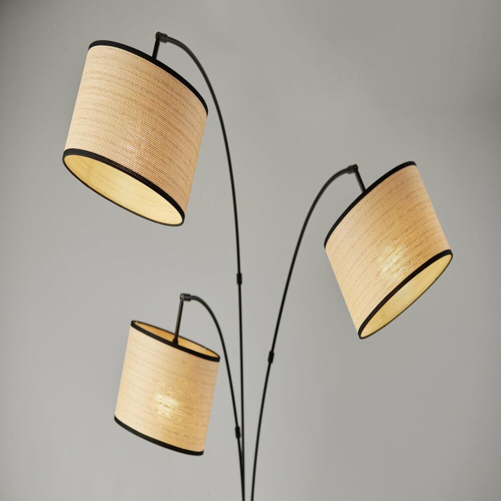 Bowey 3 Arm Arc Lamp - Image 4