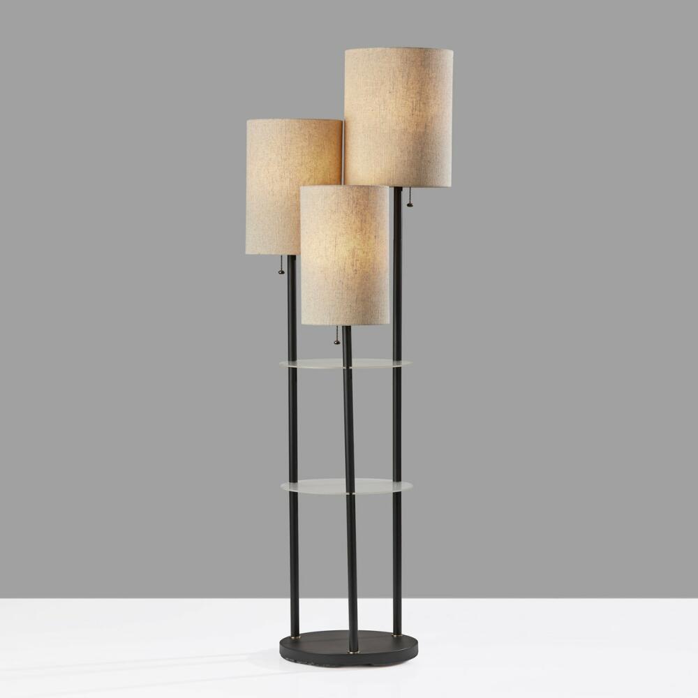 Trio Floor Lamp- Black - Image 3
