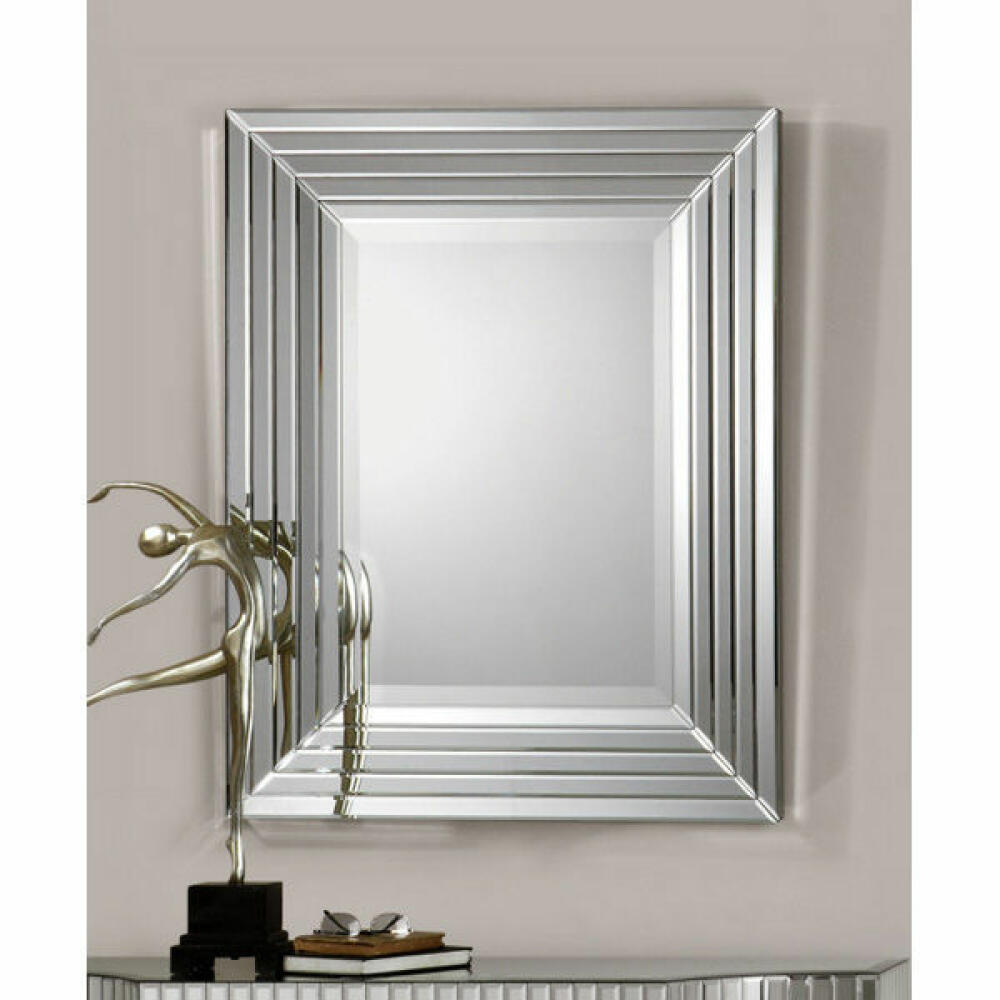 Stair Stepped Wall Mirror - Image 2