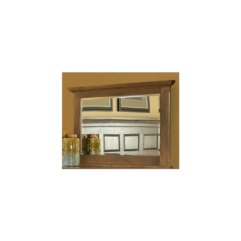 Longmeadow Mirror Dark Brown