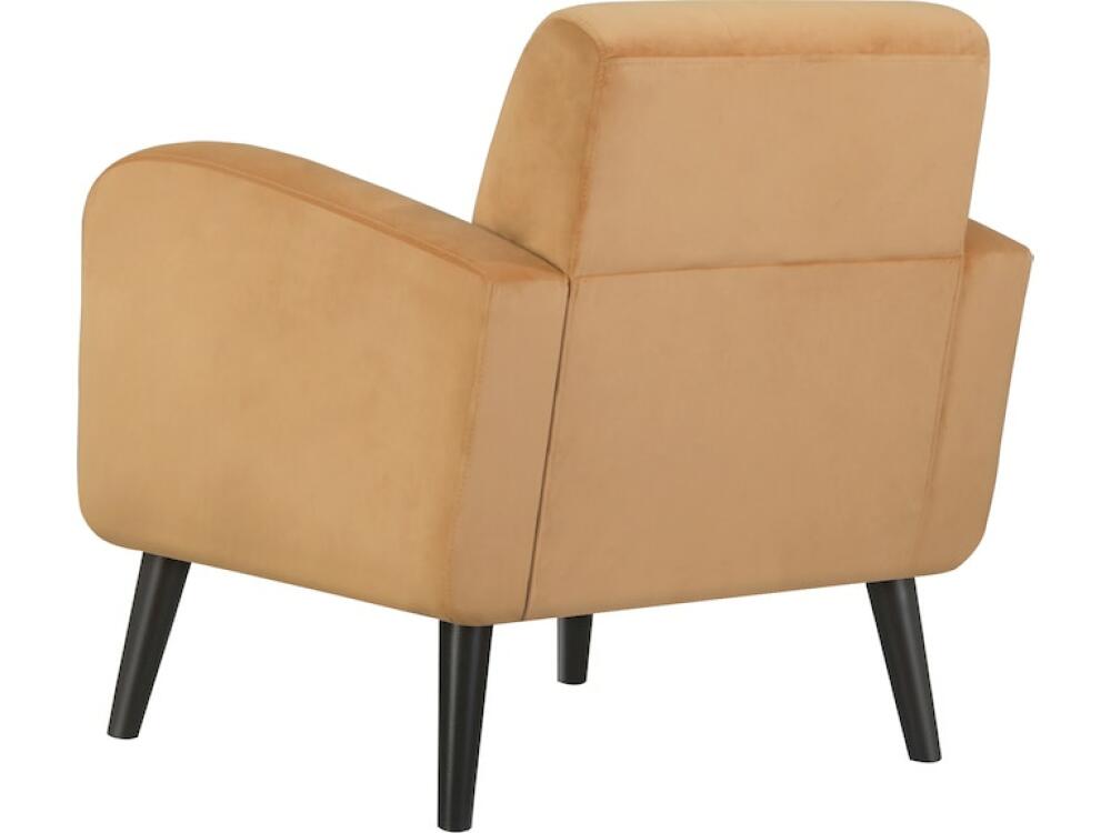 Velvet Gold Accent Chair - Image 4