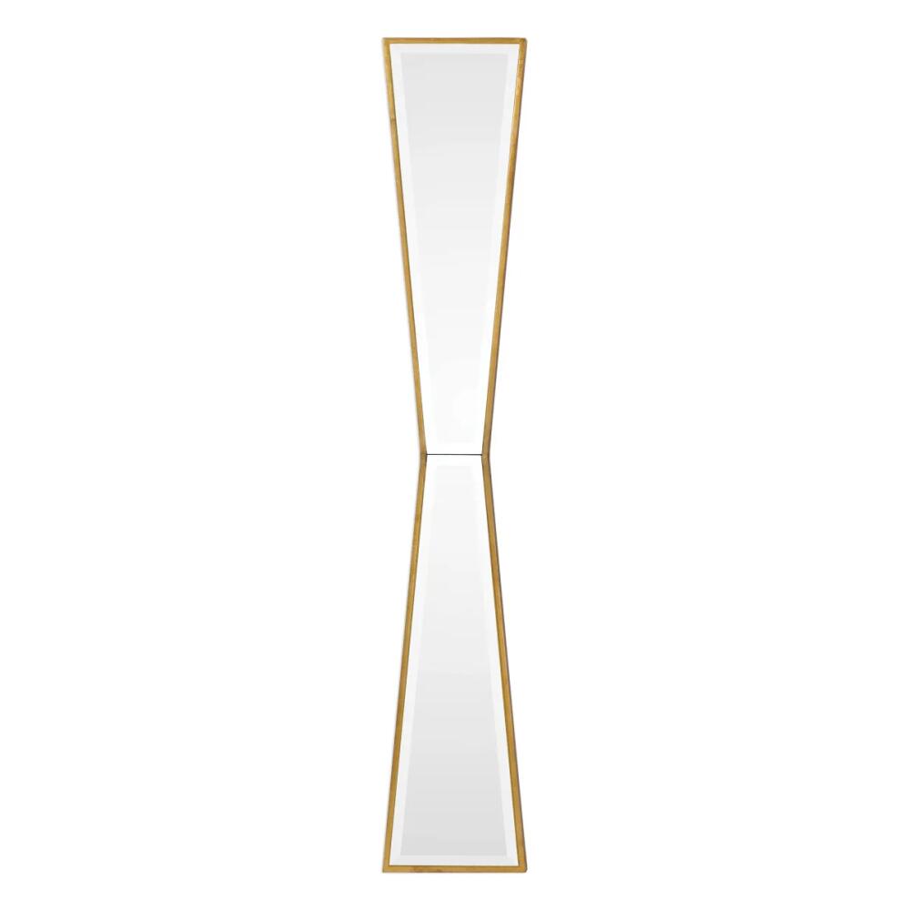 Corbata 10" Wide Bow Tie Geometric Accent Wall Mirror