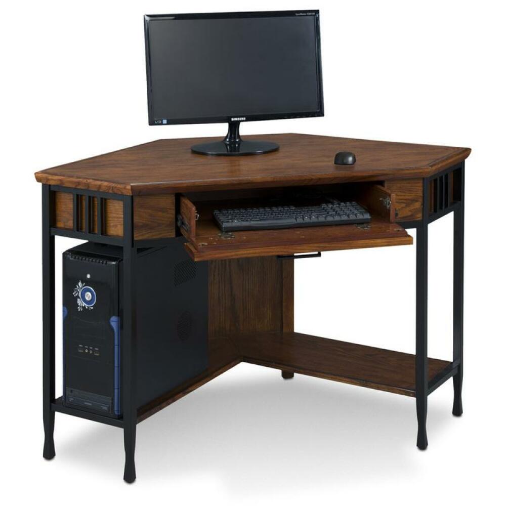 Ironcraft Corner Computer/Writing Desk - Image 2