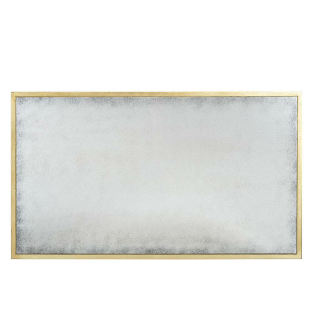 Rectangle Coffee Table With Antique Mirror Top - Image 2