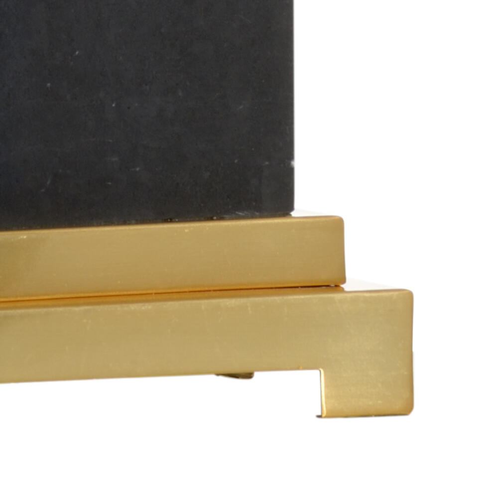 Black Kennedy Marble Lamp - Image 2
