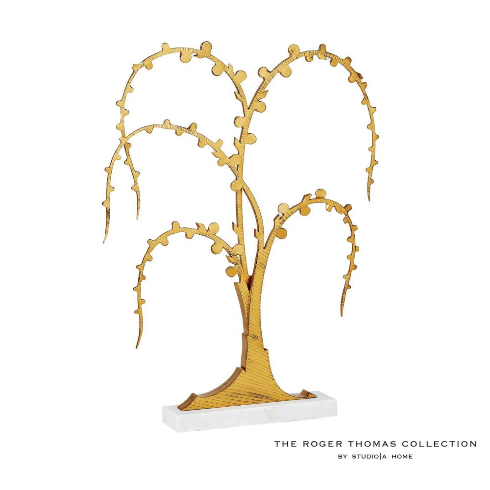 Lyric Sculpture-Antique Gold-Lg