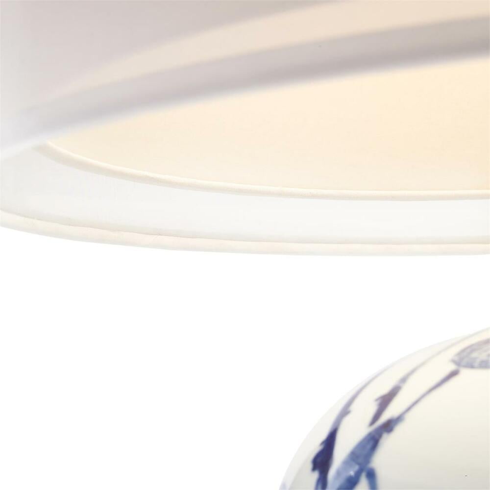Blue Asian Gardens Table Lamp - Image 2