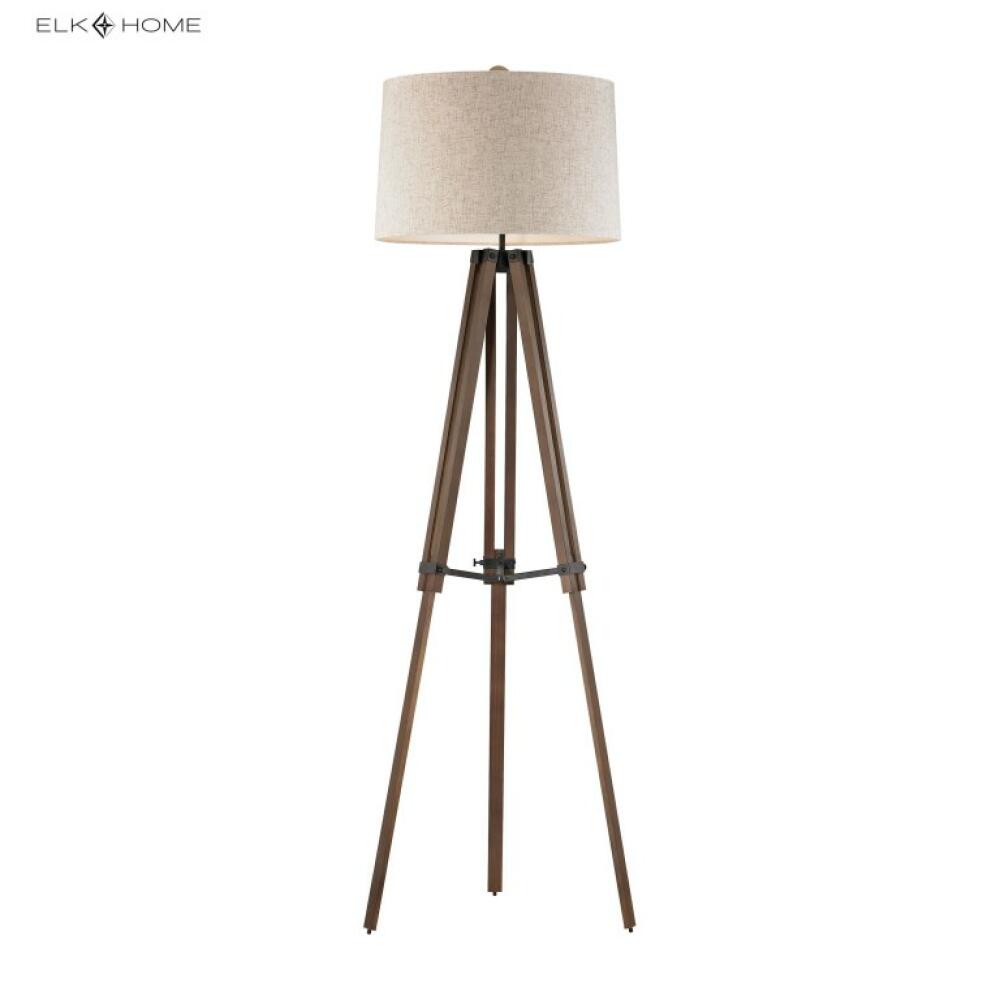Wooden Brace 62" High 1 Light Table Lamp - Image 2
